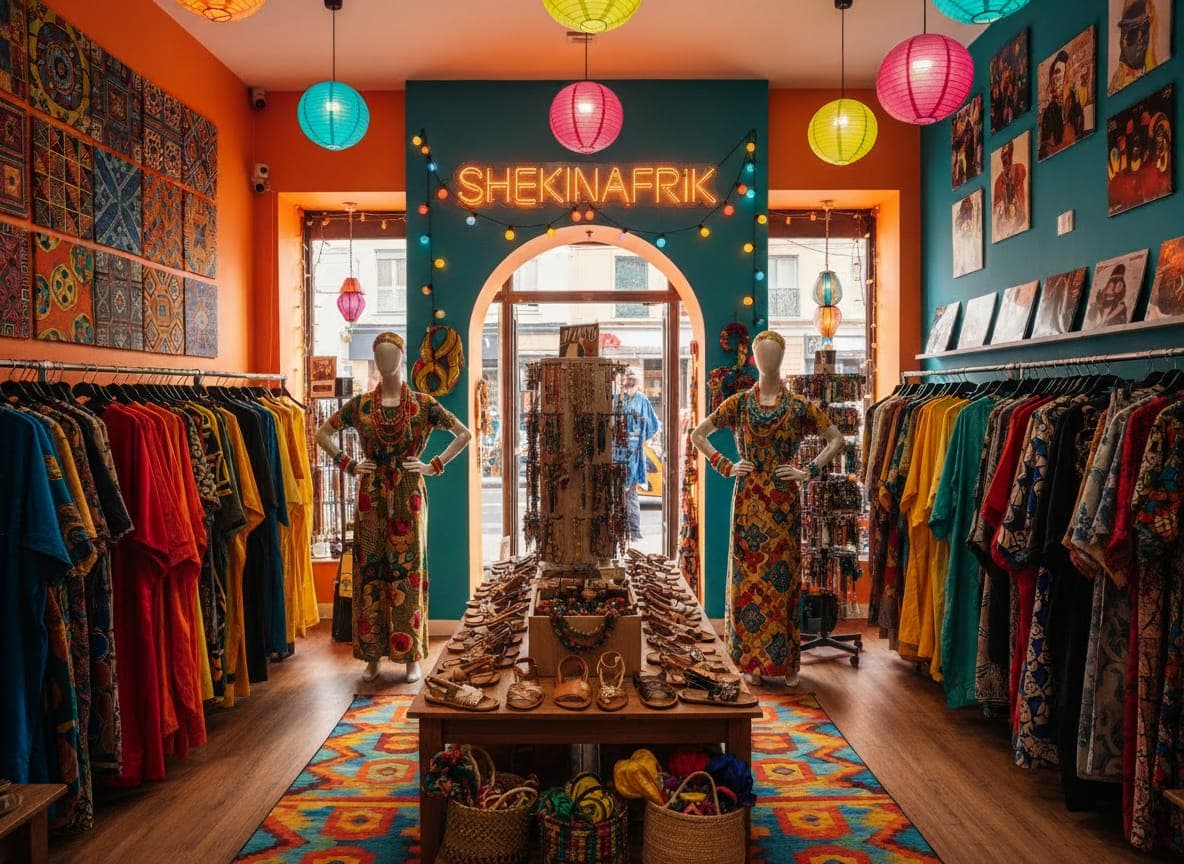 Boutique de créateurs africains SHEKINAFRIK