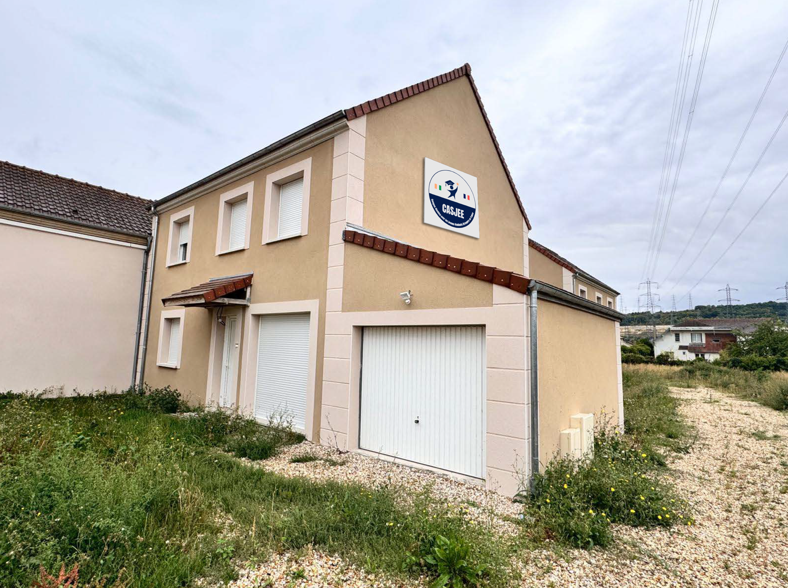 Façade du projet d'investissement en France